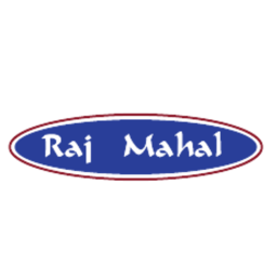The Raj Mahal Restaurant & Takeaway logo.